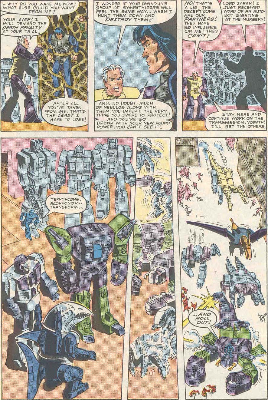 Read online The Transformers: Headmasters comic -  Issue #4 - 10