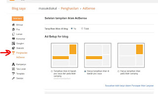 Mengenal fitur & Menu Blogger | blog