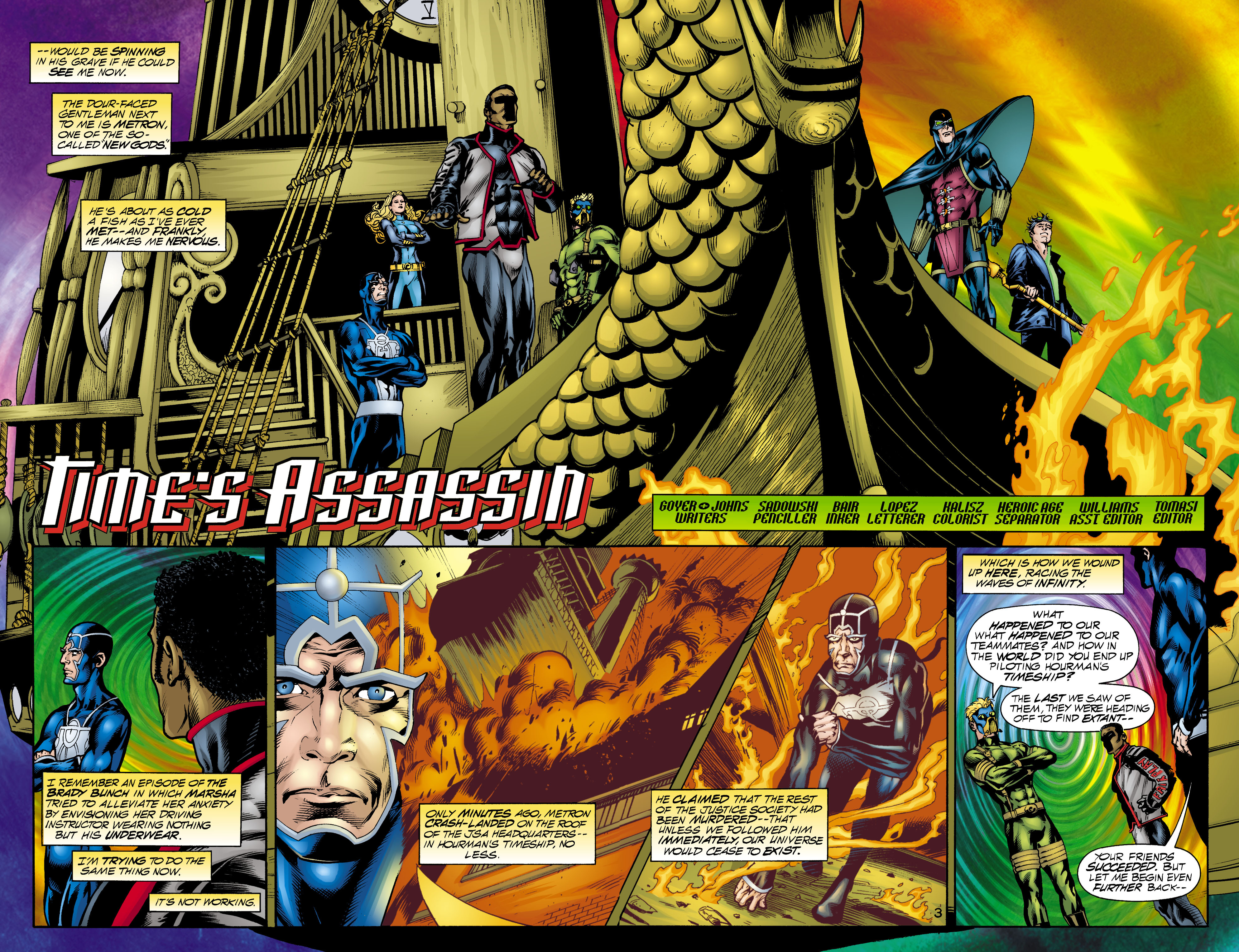 Read online JSA (1999) comic -  Issue #13 - 3