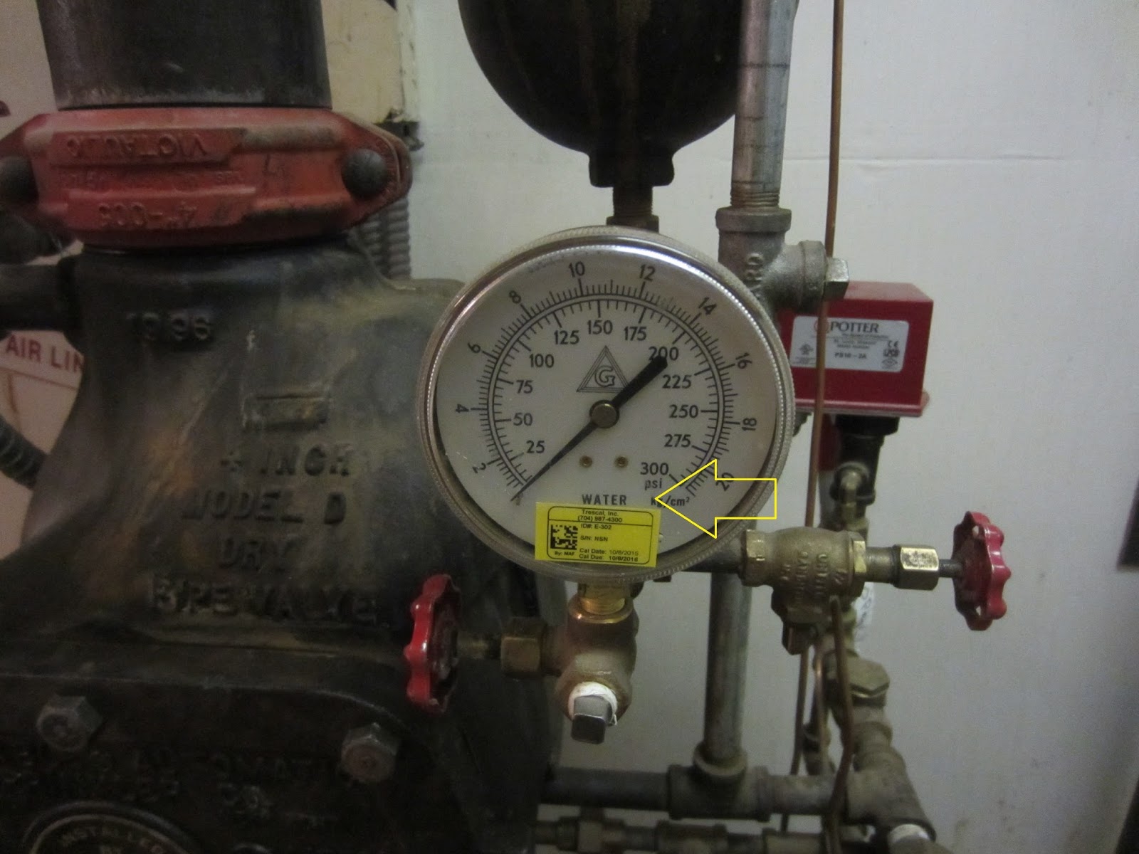 Fire Protection Deficiencies On gauges