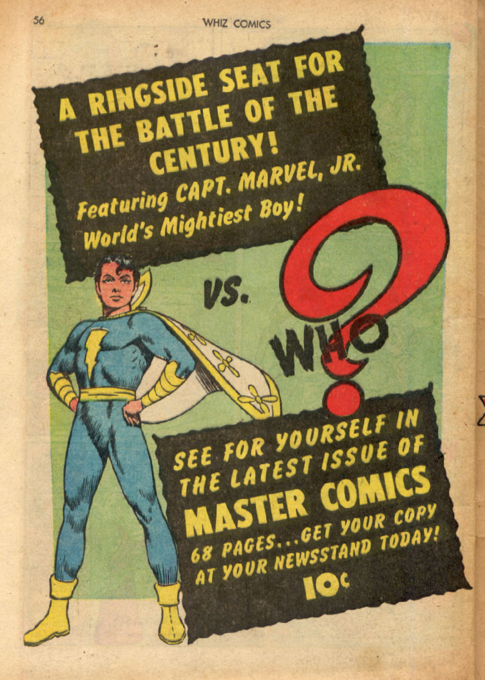 Read online WHIZ Comics comic -  Issue #33 - 56