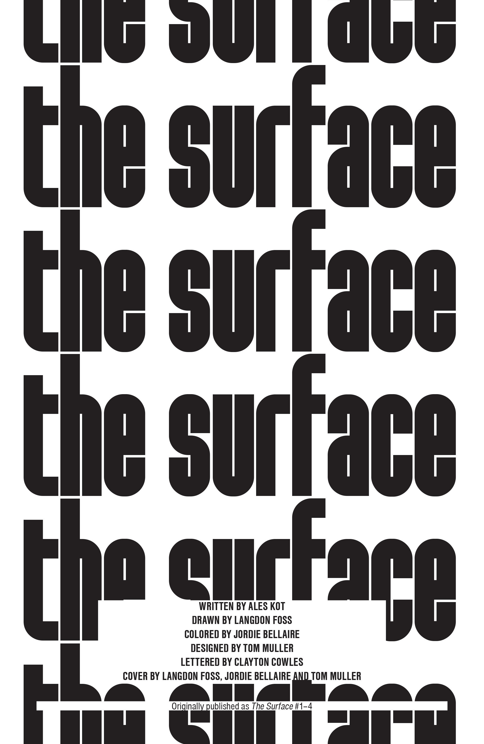 Read online The Surface comic -  Issue # _TPB - 5