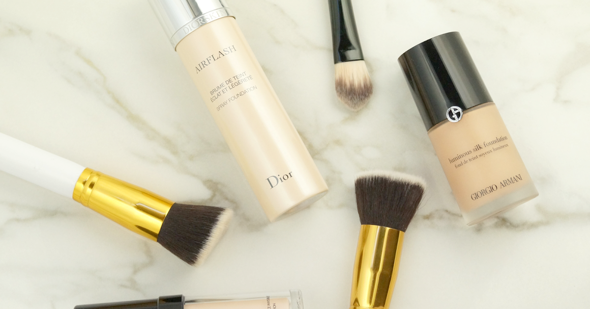 luminous silk spray foundation