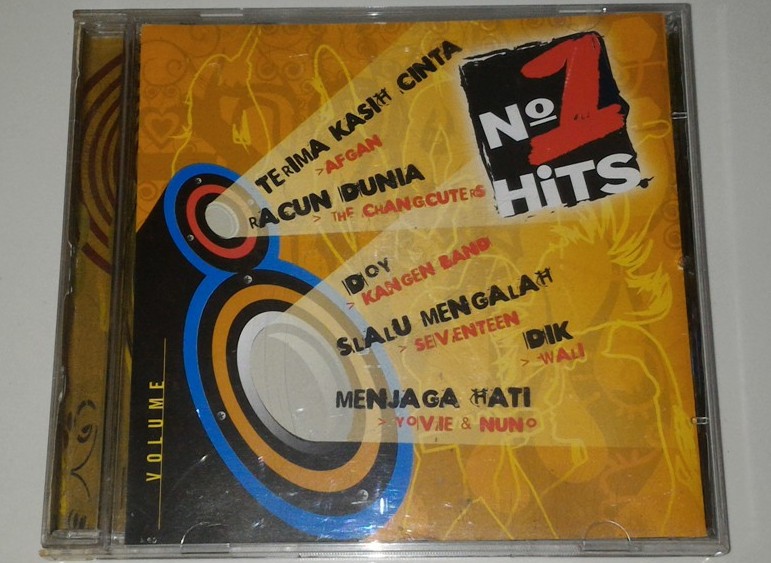 CD V/A No 1 Hits Volume 8 - GUDANG MUSIK SHOP
