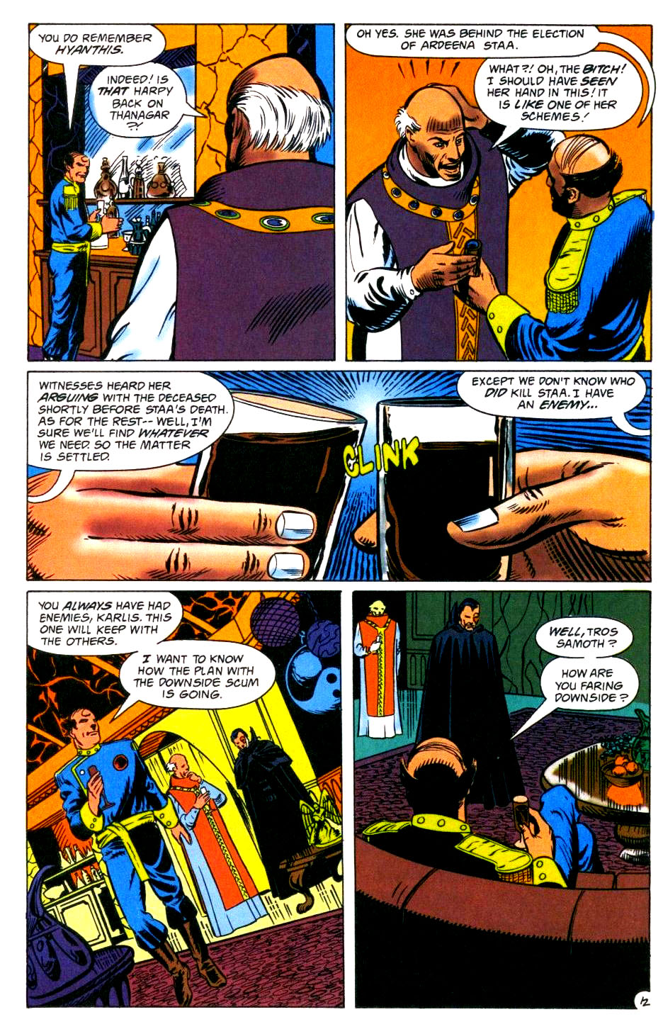Read online Hawkworld (1990) comic -  Issue #14 - 13