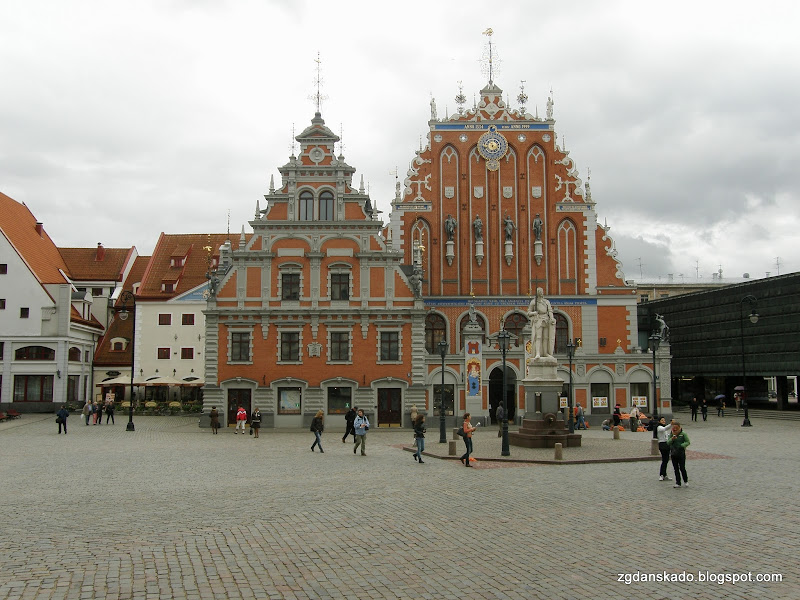 Ryga - Dom Bractwa Czarnogłowych