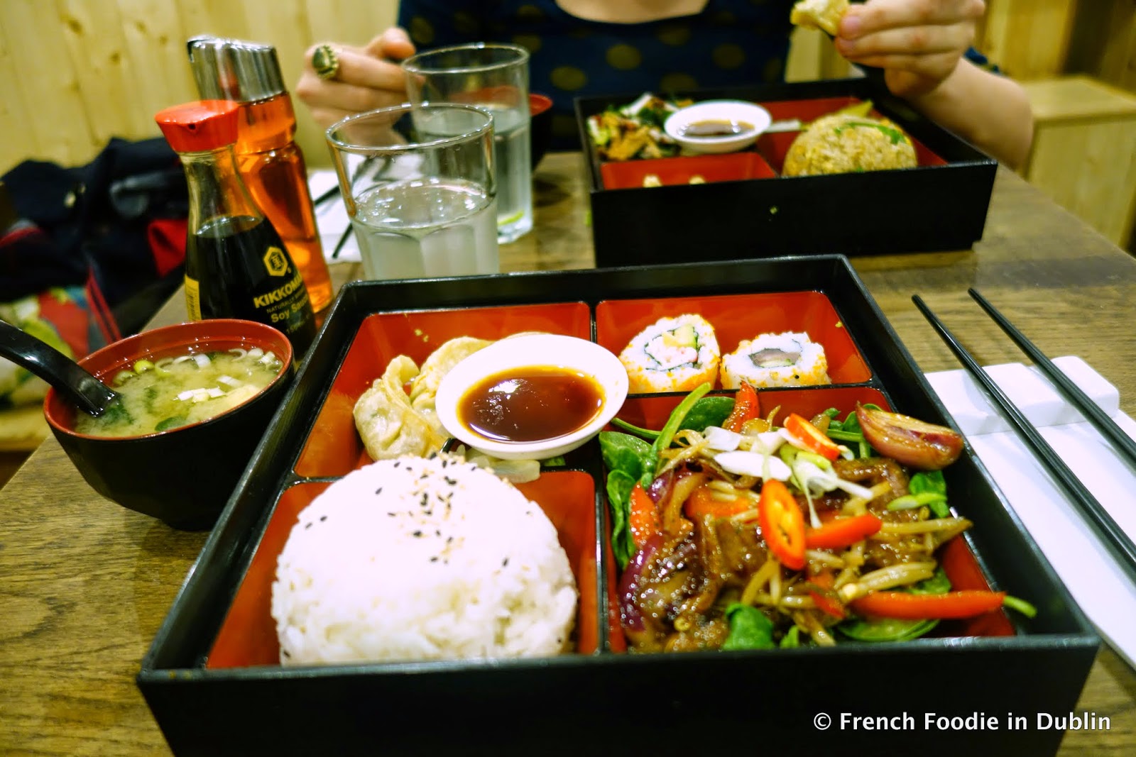 Bento Lunch Box at Zakura, Wexford Street, Dublin 2 French Foodie in