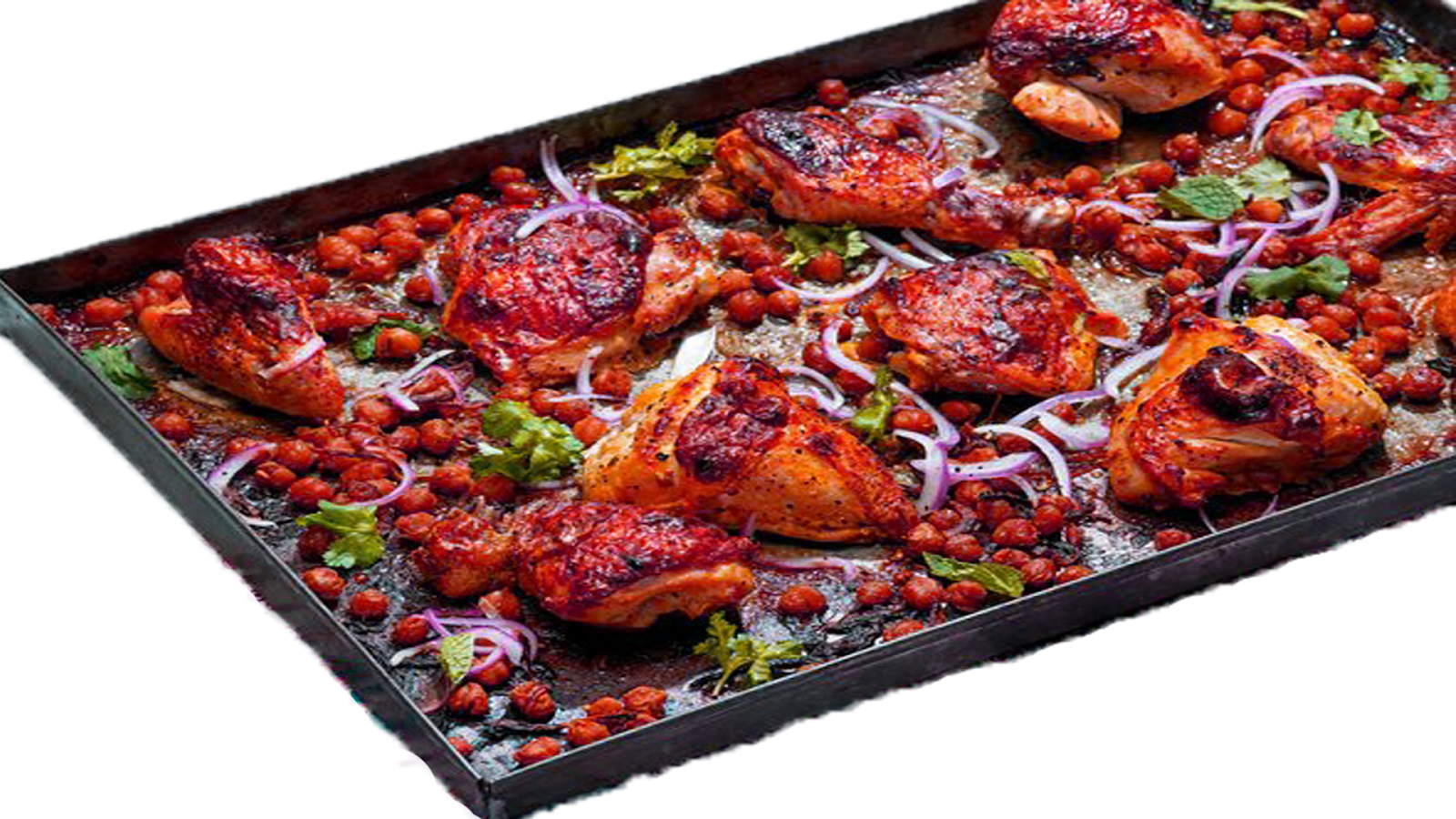 SheetPan Chicken With Chickpeas, Cumin and Turmeric