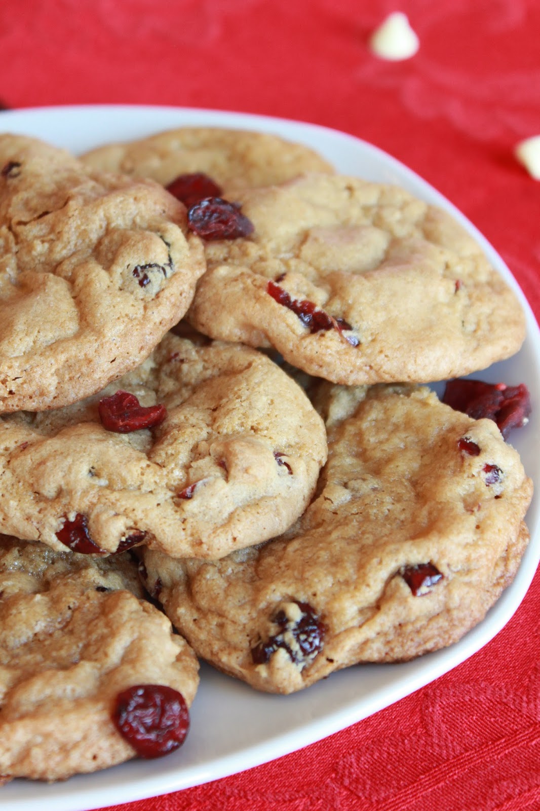 Gluten Free Cranberry White Chocolate Chip Cookies - Healthy For Good