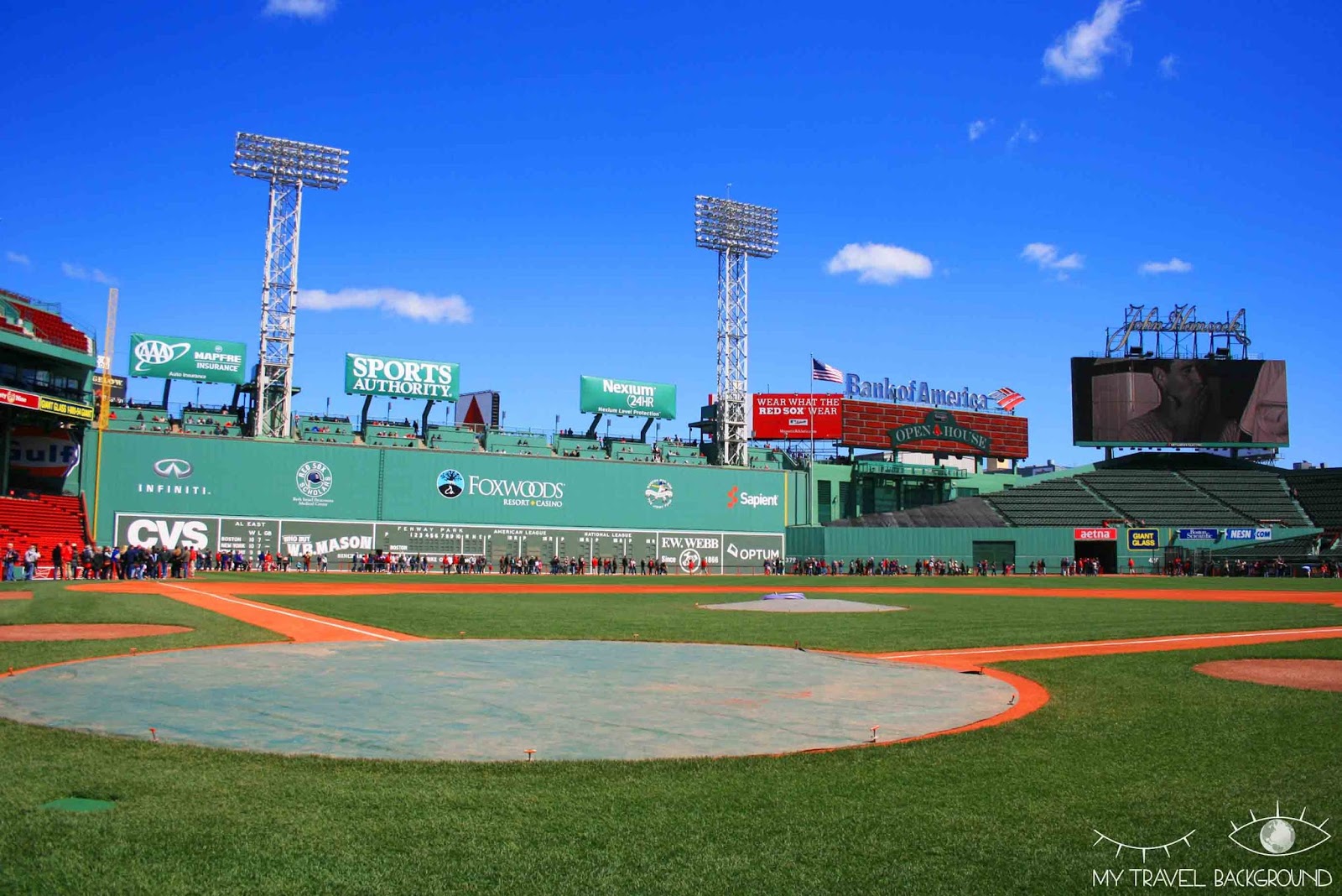 My Travel Background : le Fenway Park, le stade des Boston Red Sox