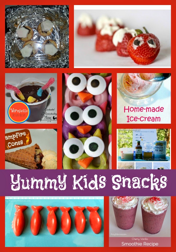 Yummy Kid's Snacks at Mom's Library - Life with Moore Babies