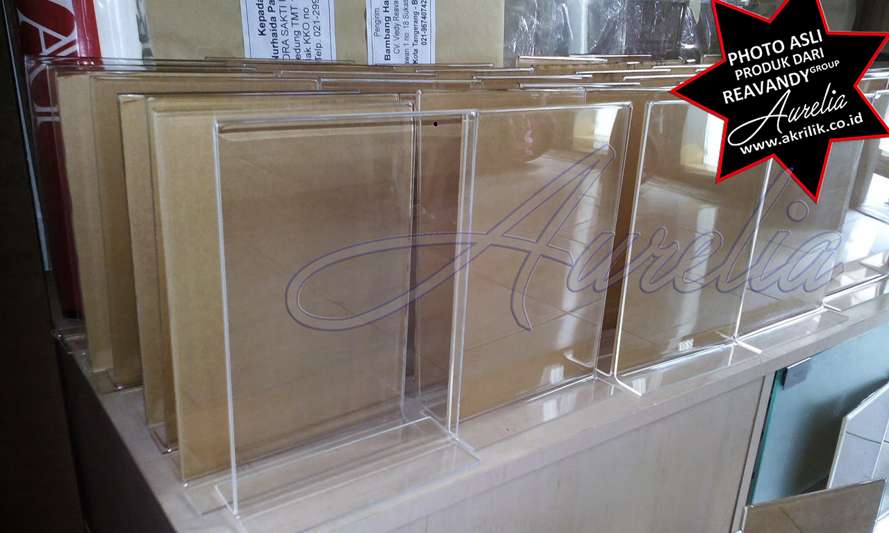 Tent Card Holder. Akrilik Kota Tangerang