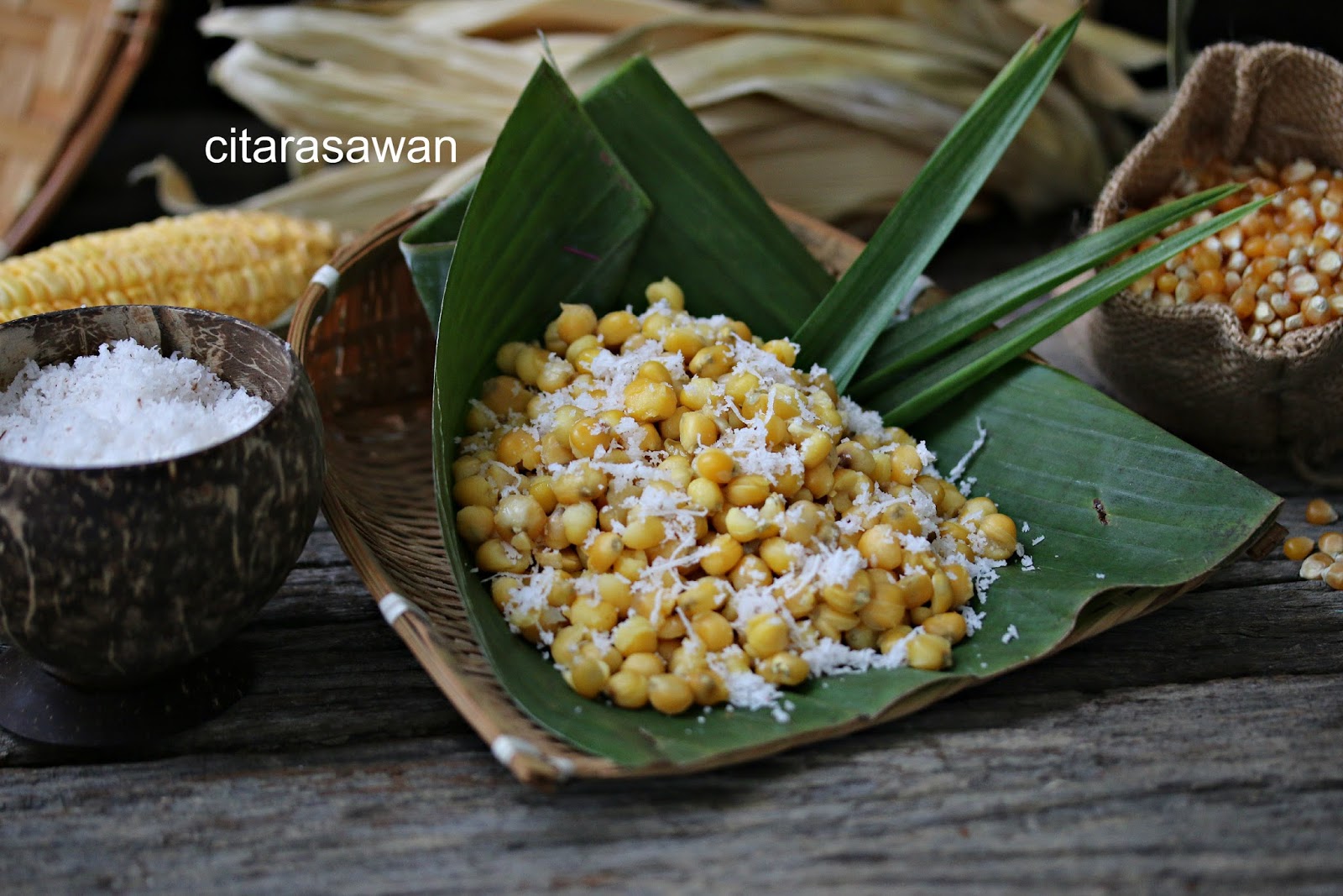 Jagung Unpil Rebus Kelantan Resepi Terbaik