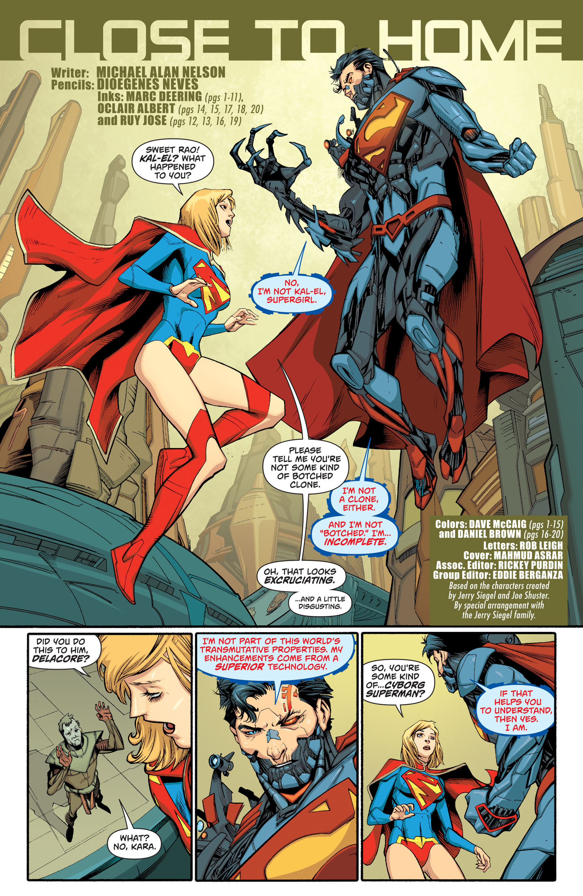 Read online Supergirl (2011) comic -  Issue #22 - 2