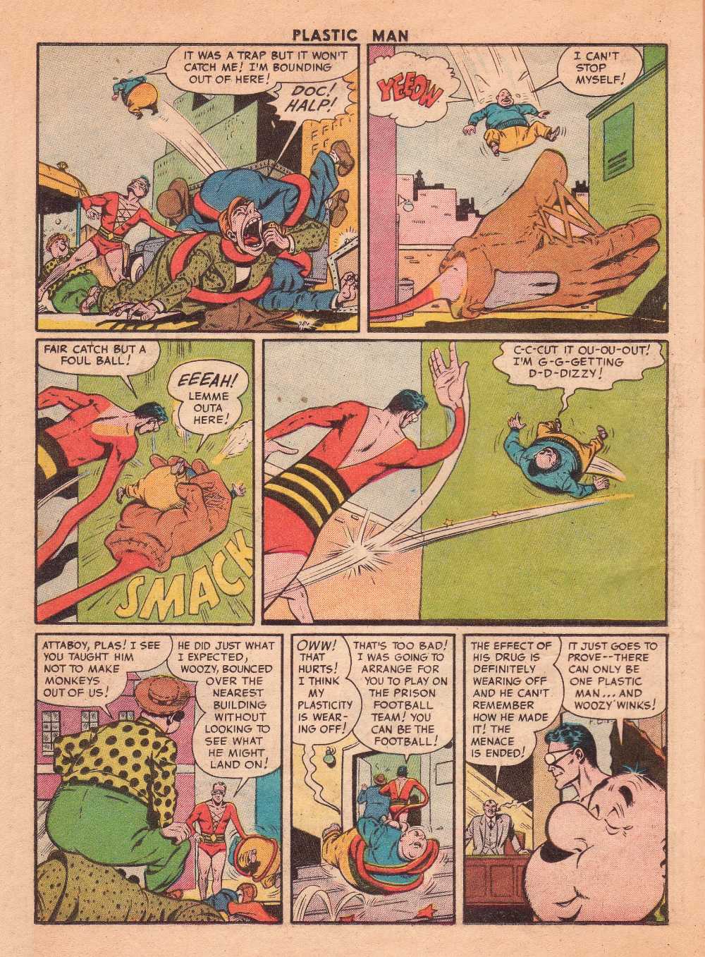 Read online Plastic Man (1943) comic -  Issue #60 - 18