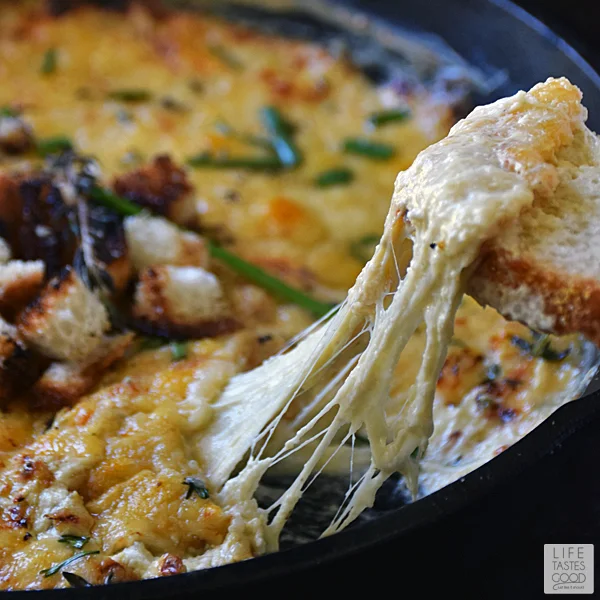 Skillet French Onion Soup Dip Life Tastes Good