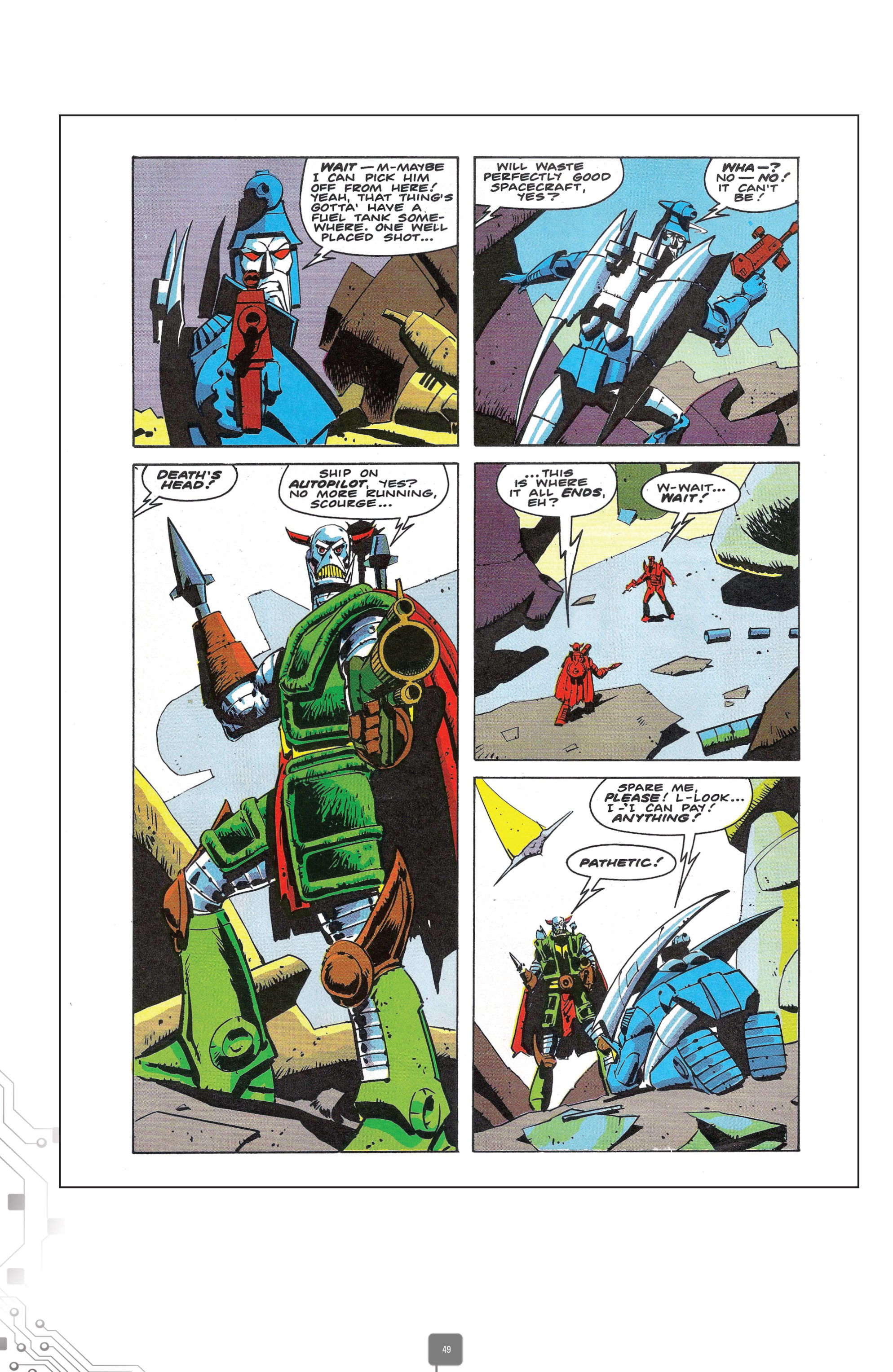 Read online The Transformers Classics UK comic -  Issue # TPB 5 - 51