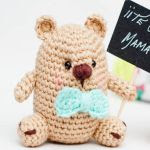 patron gratis oso amigurumi |  free pattern amigurumi bear 