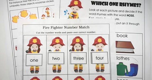 NEW! Fire Safety Worksheets
