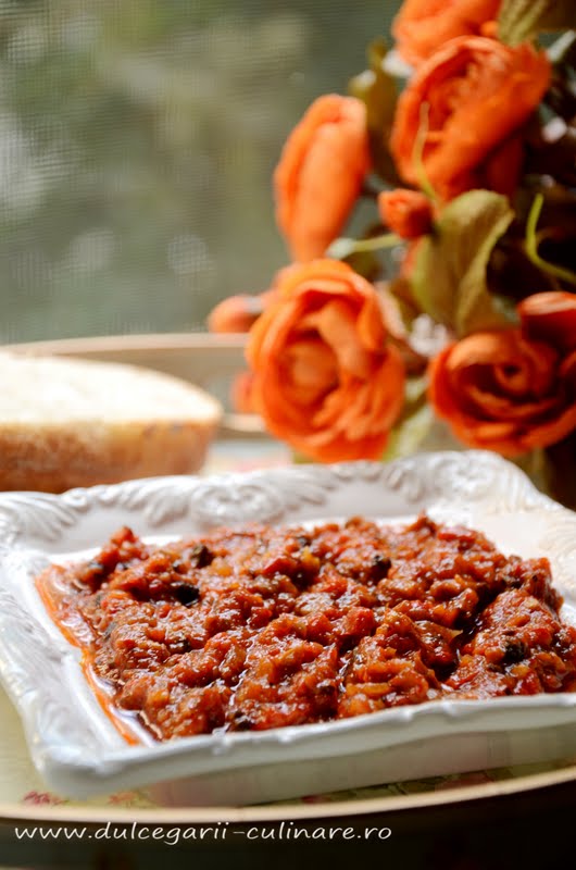 Zacusca de ciuperci si ardei kapia