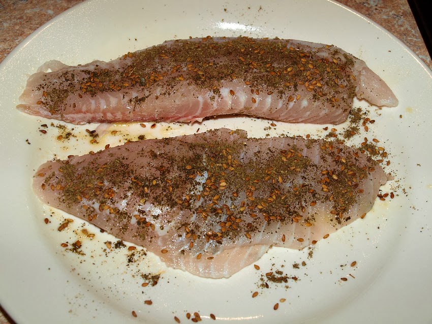 Pellet Smoker Cooking Za'atar Tilapia