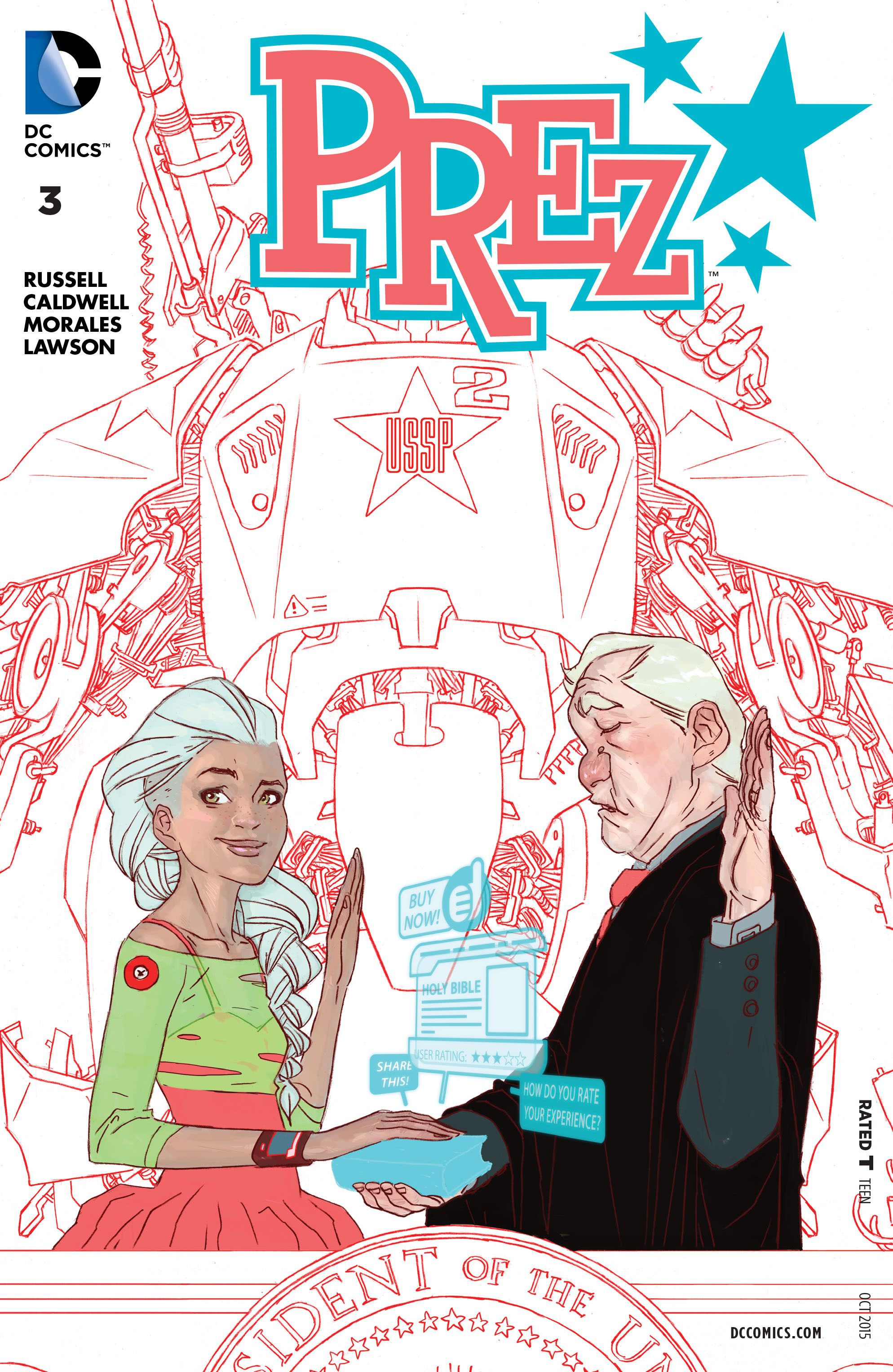 Read online Prez (2015) comic -  Issue #3 - 1