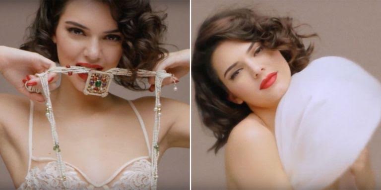 Kendall Jenner channels Marilyn Monroe in new advert for Love Magazine