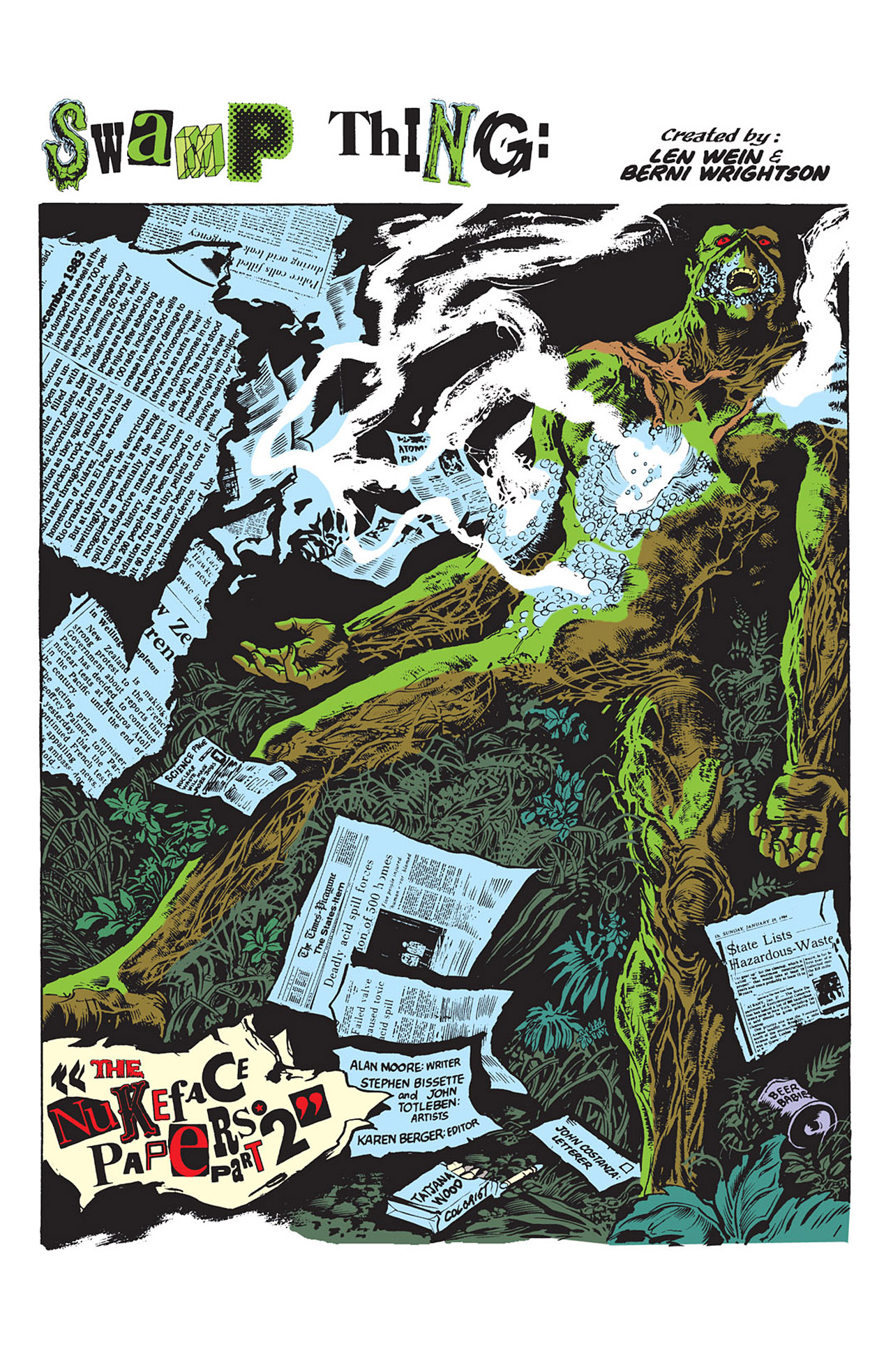 Read online Swamp Thing (1982) comic -  Issue #36 - 2