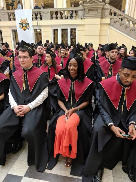  Photos: Beautiful 22-year-old Nigerian lady graduates with First Class Honours in Chemical Engineering from a Hungary university