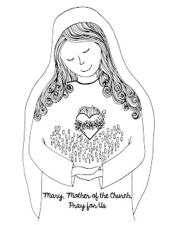 Look To Him And Be Radiant Mary Mother Of The Church A New