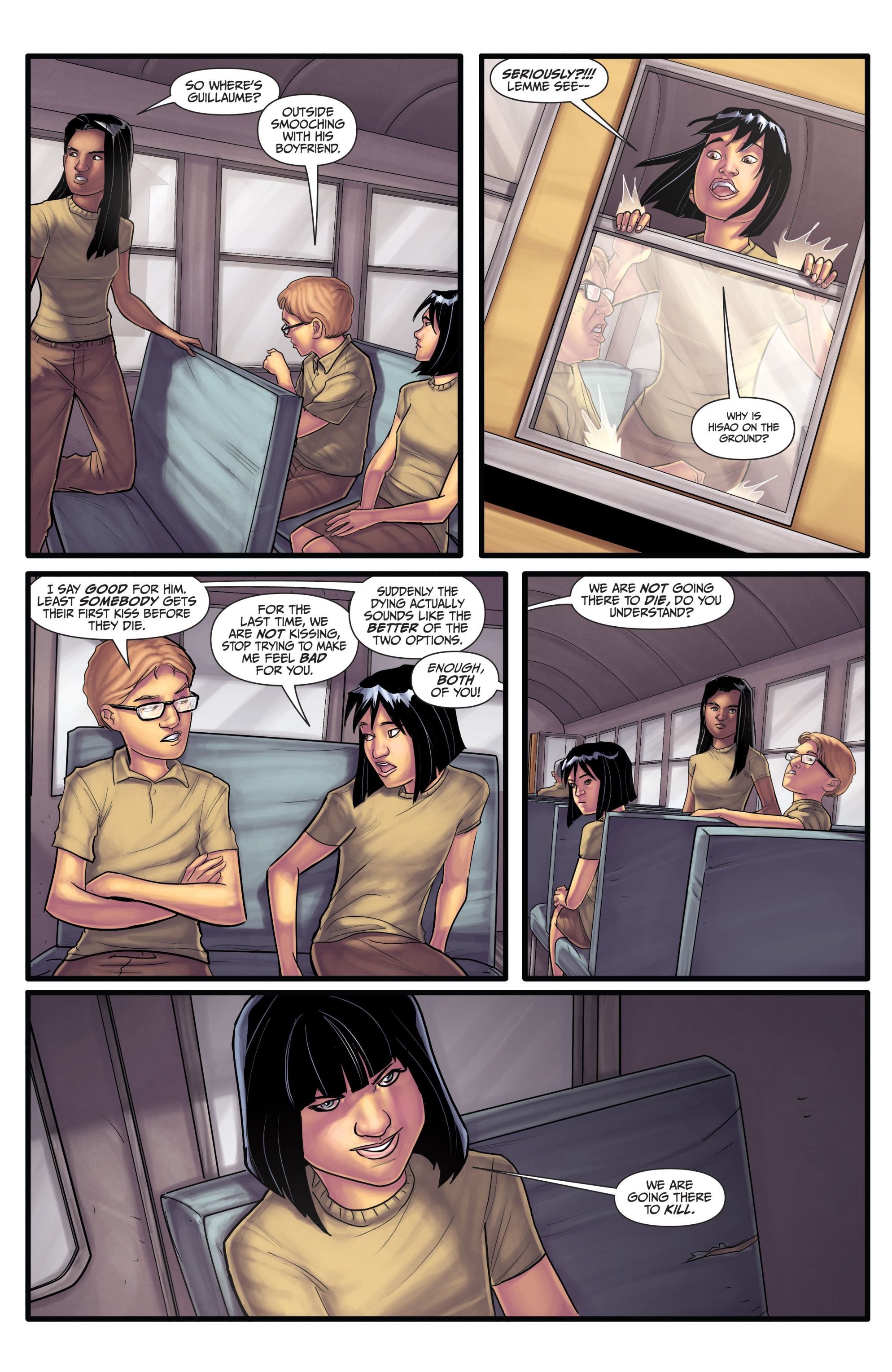 Read online Morning Glories comic -  Issue #21 - 13