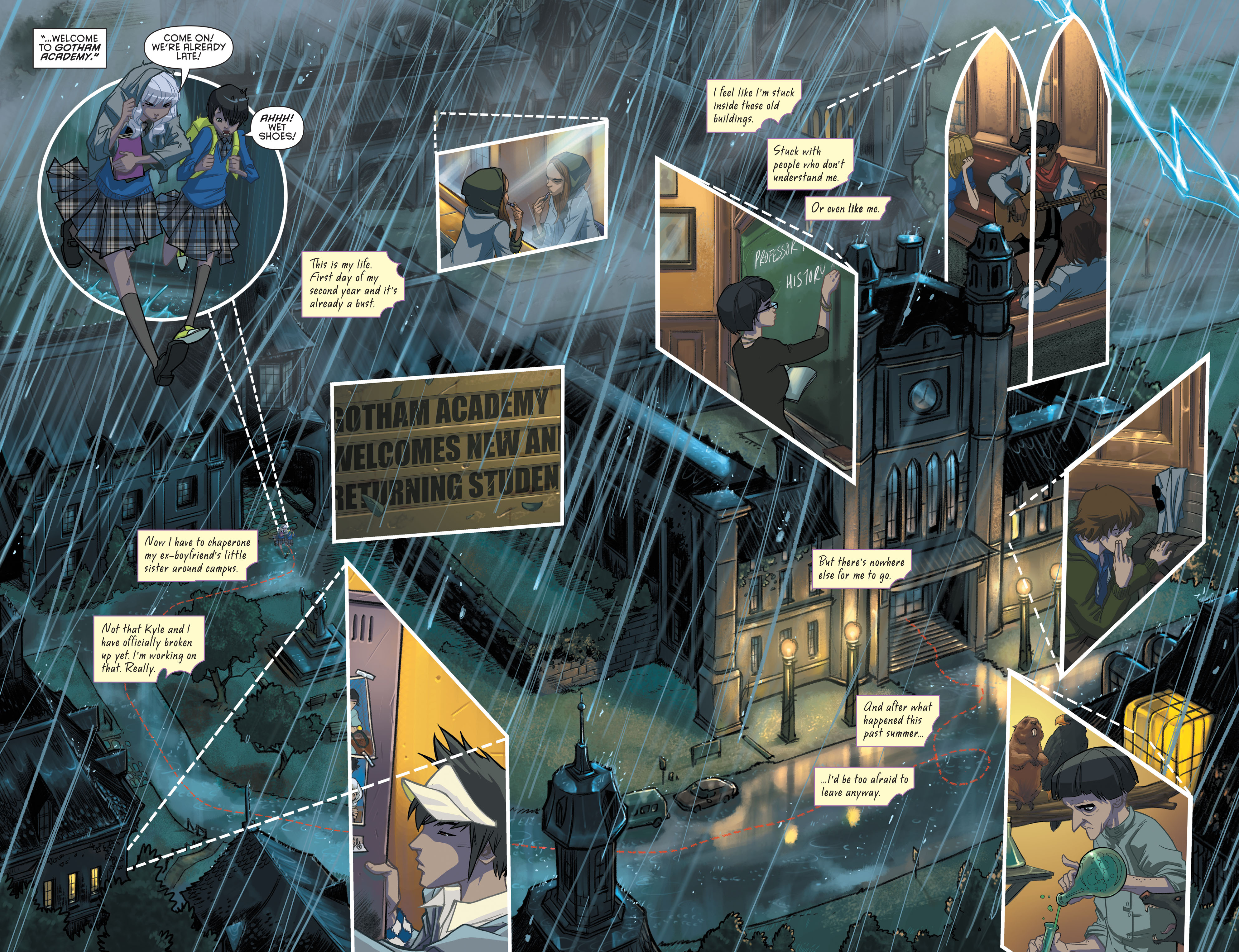 Read online Gotham Academy comic -  Issue #1 - 5