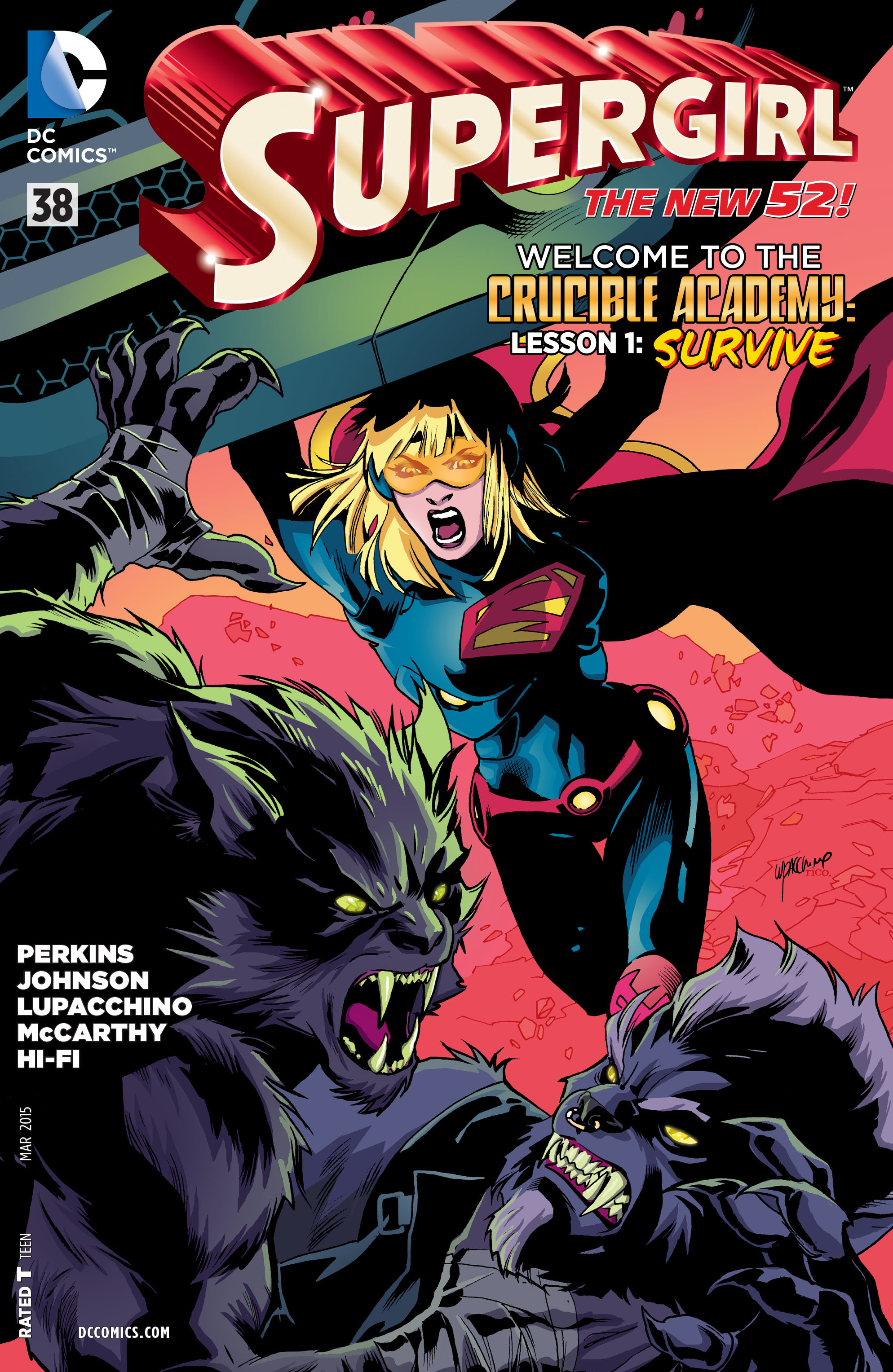 Read online Supergirl (2011) comic -  Issue #38 - 1