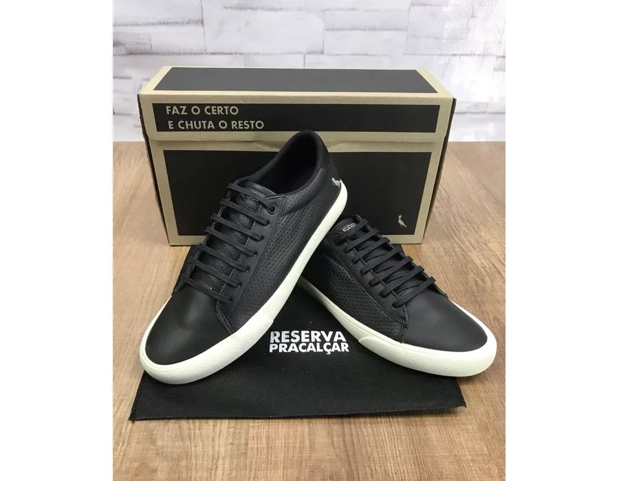 sapatenis preto reserva