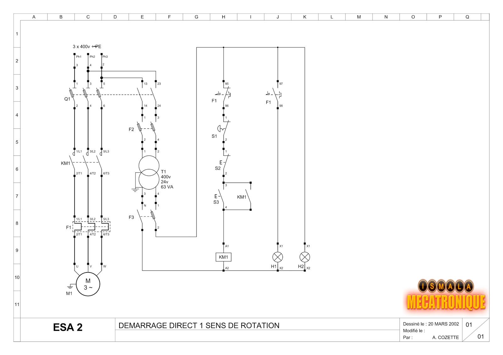 21 Schémas de Démarrage d un Moteur Asynchrone MECATRONIQUE