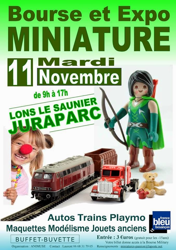 Expo miniatures Lons le Saunier - 11 novembre 2014