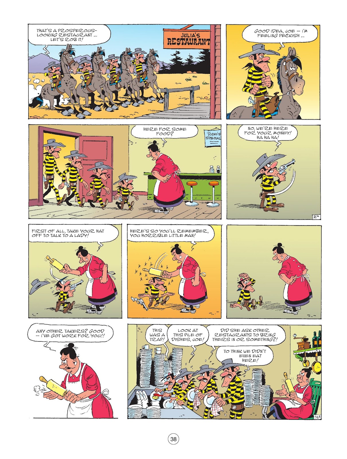 A Lucky Luke Adventure issue 72 - Page 40