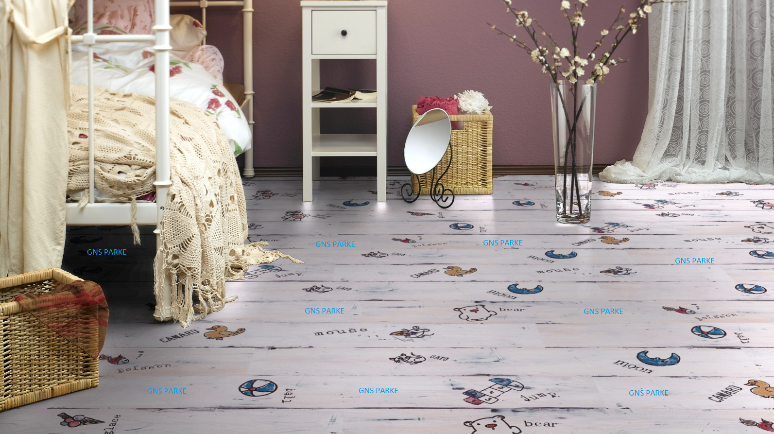Karo Laminat Parke Cocuk Odalari Icin Laminat Parke