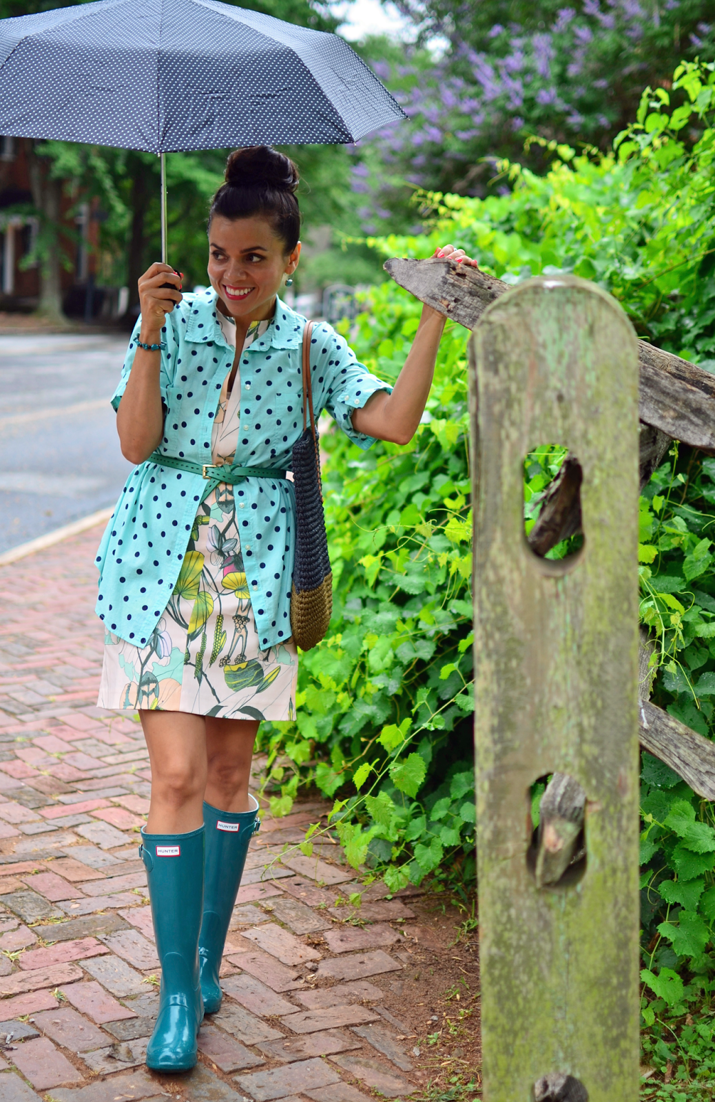 Raining Polka Dots MY SMALL WARDROBE