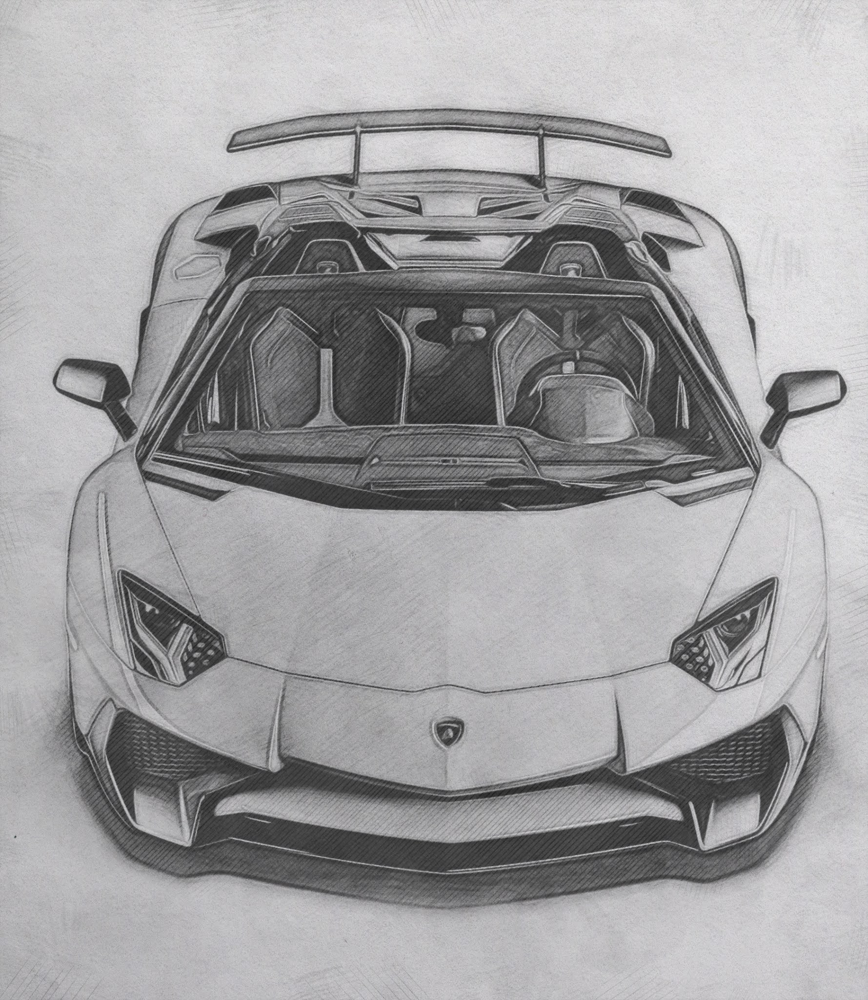 2016 Aventador LP7504 SV Roadster Pictures Sketches Car