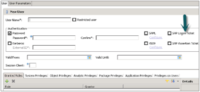 SAP HANA Authentications