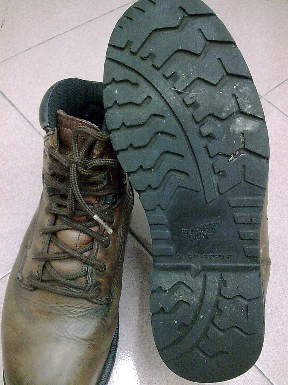 RED WING SAFETY BOOTS SIZE 7.5 (SOLD) different class bundle