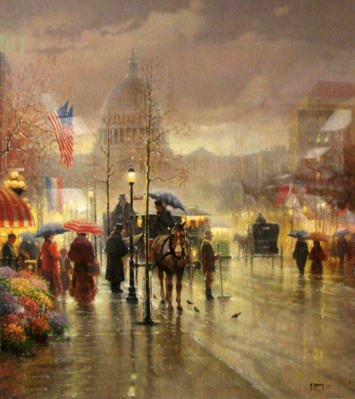 Gerald Harvey Jones 1933 Western Painter Tutt Art Pittura