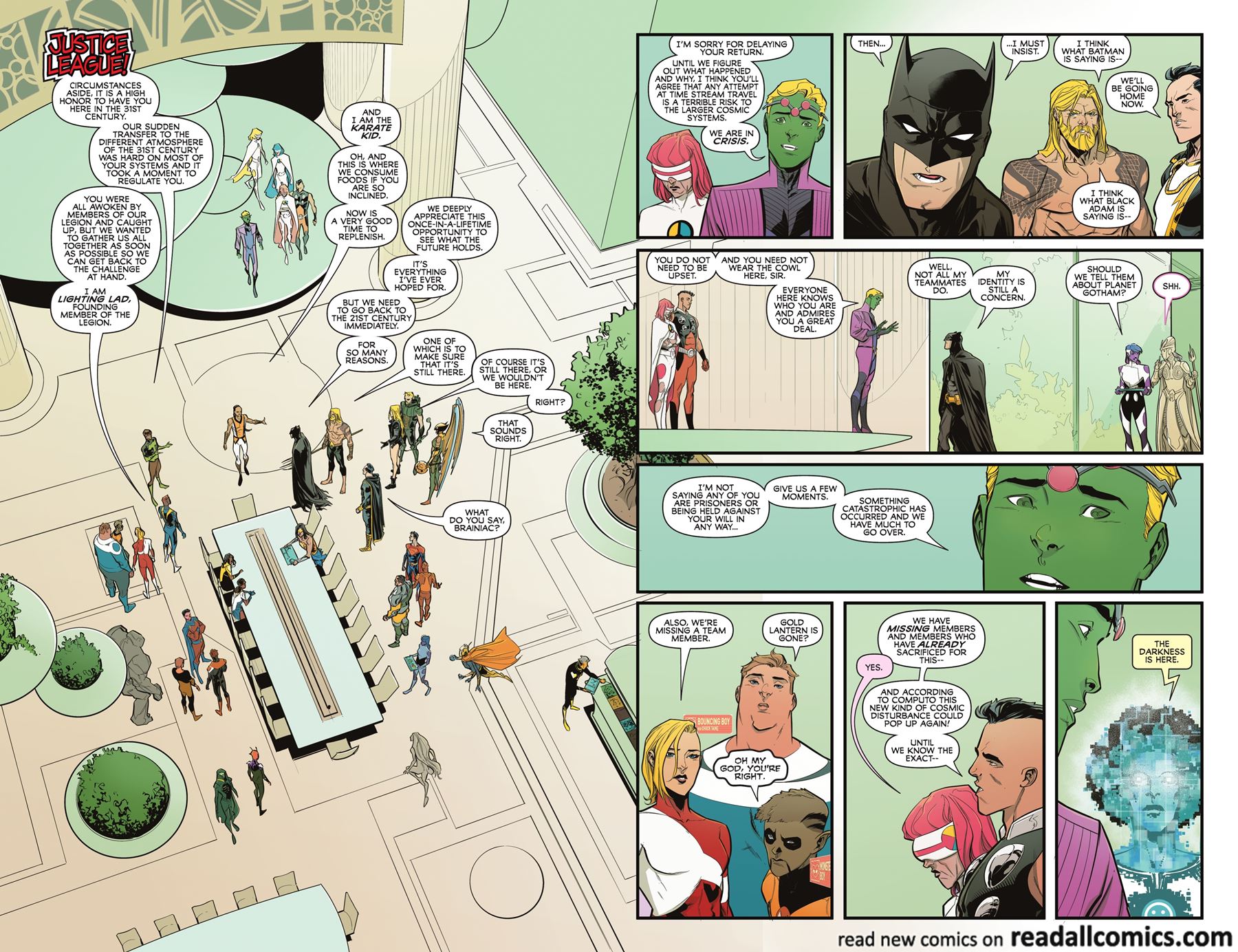 Justice League vs. the Legion of Super-Heroes Vol. 1 chapter 2 page 14