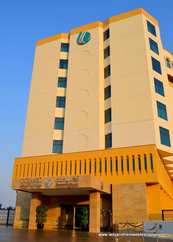 newly refurbished Oceanic Hotel in Khorfakkan