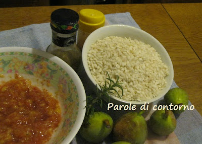 risotto con i fichi