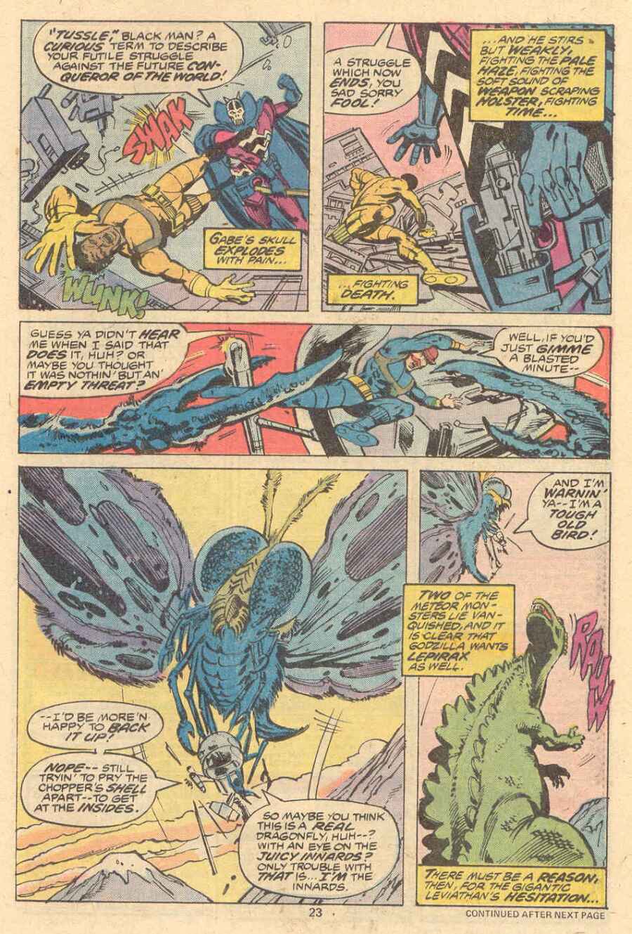Read online Godzilla (1977) comic -  Issue #5 - 15