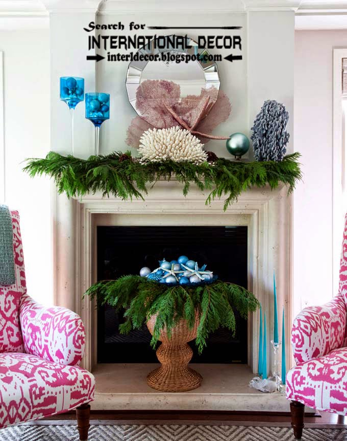 best Christmas decorating ideas for fireplace 2015, Christmas ...