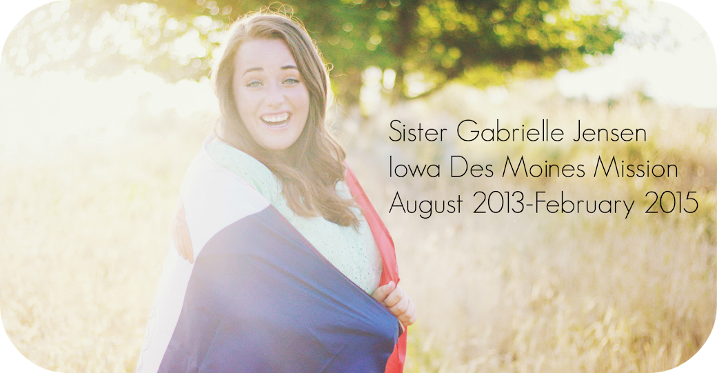 My tales as a Sister Missionary serving in Iowa.