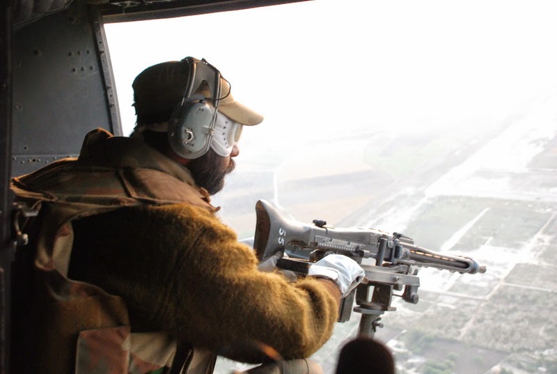 Pakistan Soldier during operation RaheNijat in the swat valley area